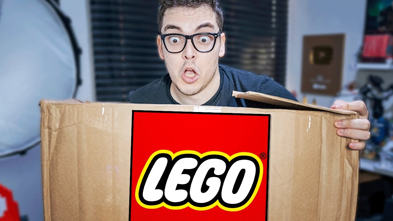 Recebi Uma CAIXA SECRETA GIGANTE DE LEGO ! O que Tem Dentro? - YouTube