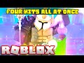 I Used 4 KITS At The SAME TIME... (Roblox Bedwars)