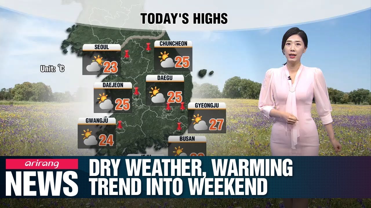 Dry weather, warming trend into weekend _ 050919 - YouTube