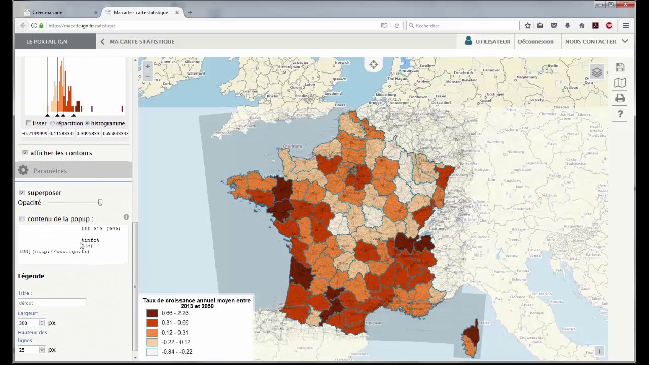 Géoservices Ma Carte Statistique