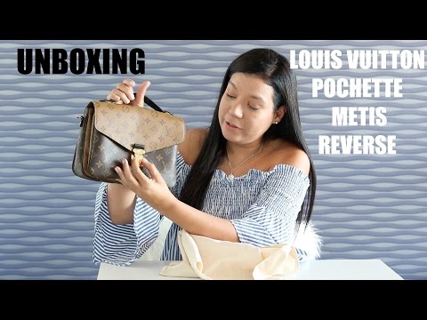 LOUIS VUITTON Pochette Metis Reverse UNBOXING 