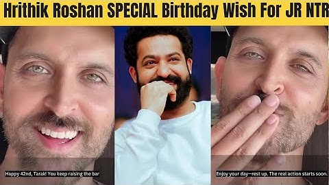 Hrithik Roshan SPECIAL Message For Jr NTR on His 42nd Birthday & Reveals War 2 Teaser | Ayan, Kiara