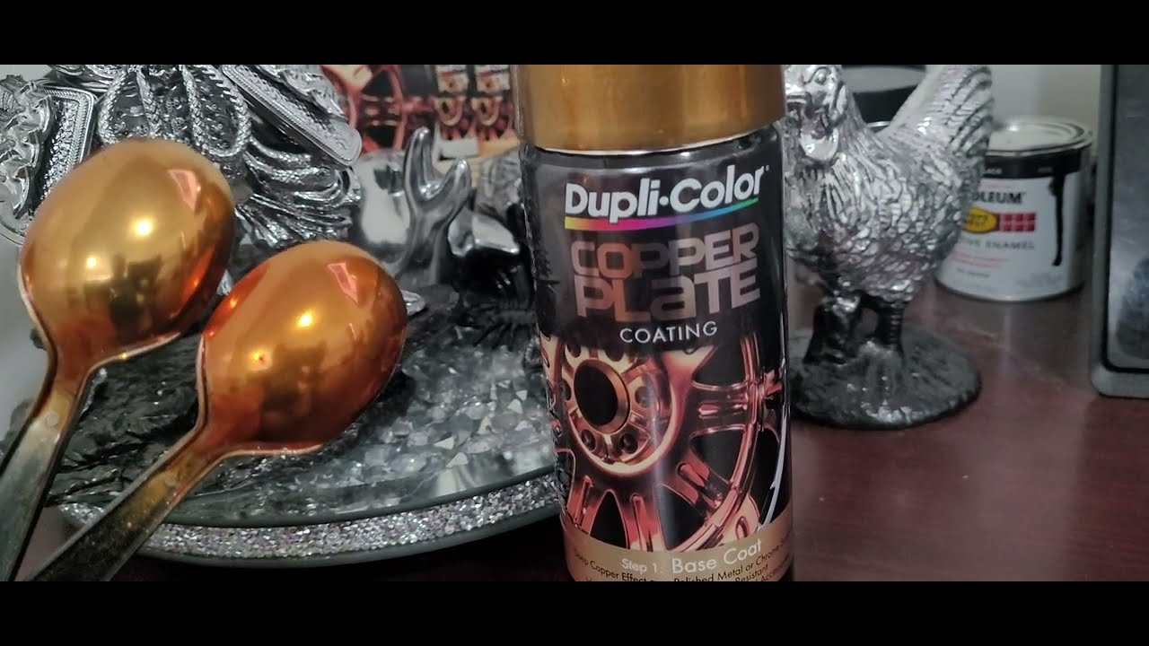 Duplicolor Copper Plate over EZKrome. YouTube