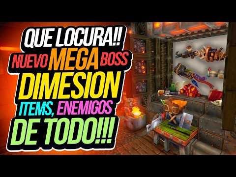 THIS IS INSANE! NEW DIMENSION, BOSSES, GOBLINS, and SO MUCH MORE in HYTALE