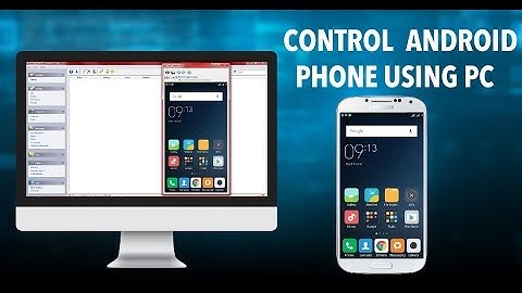 How to control Android phone from PC using mobizen app