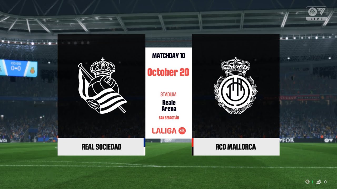 FC 25 | Real Sociedad 0 - 3 RCD Mallorca | LaLiga EA Sports - MD 10 ...