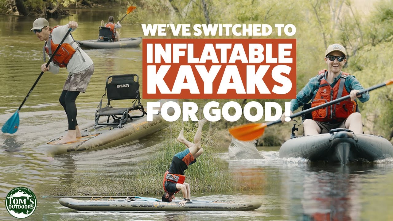 The Team is Hooked from an Afternoon on the NRS Inflatable Kayaks 