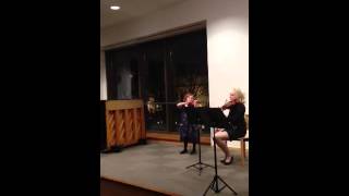 And Ariadne Plays Her Bartok Duo ... December 20, 2012