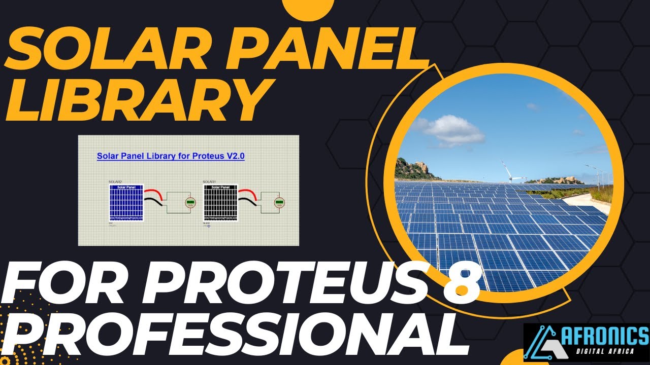 Solar Panel Library for Proteus 8 Professional YouTube