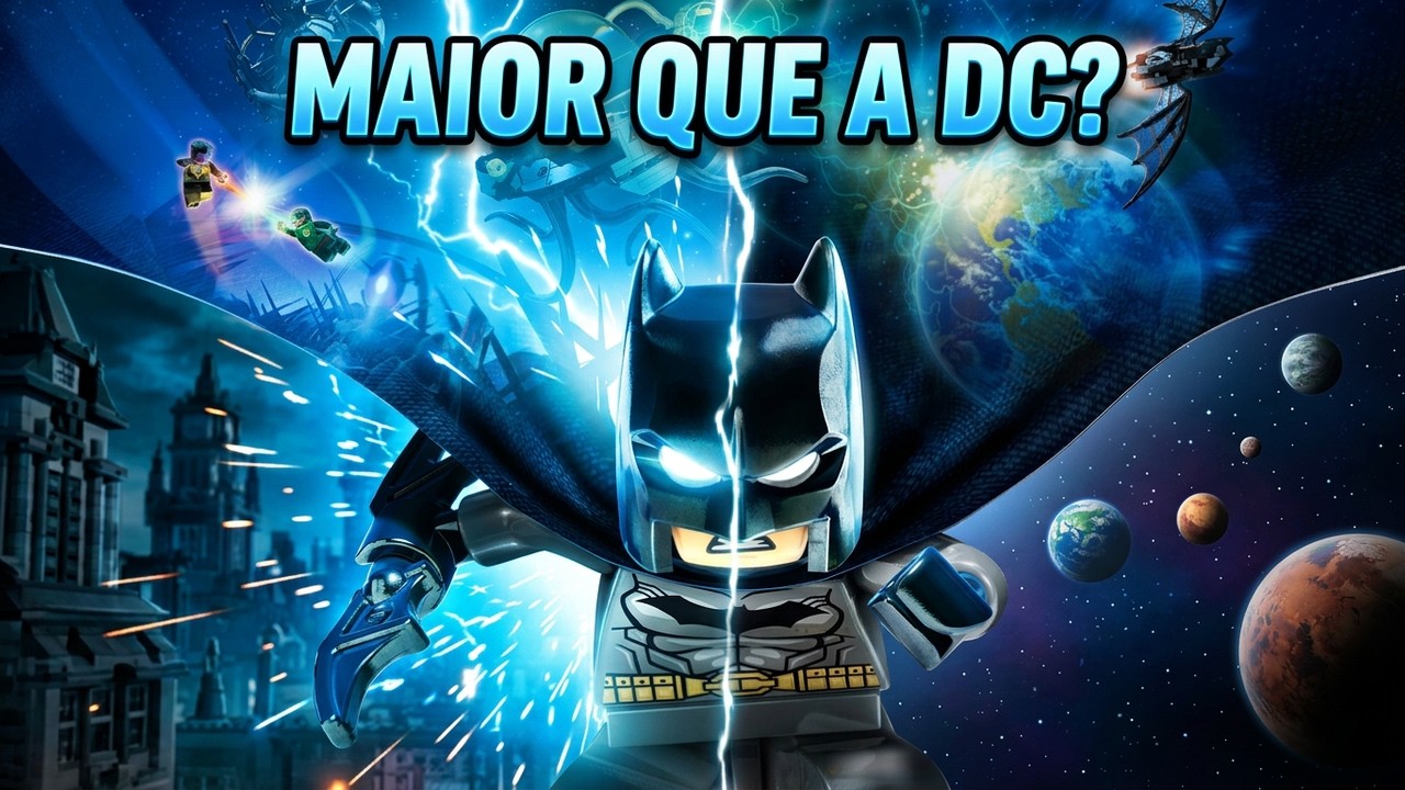 o Batman é MAIOR que a DC | Lego Batman 3: Beyond Gotham