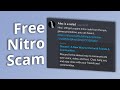 Free Nitro Discord Scams | Phishing links to steal your account