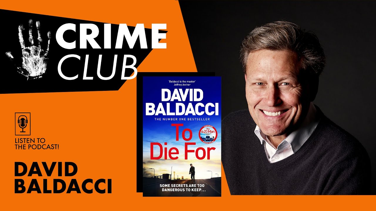 QBD Crime Club: "To Die For" by David Baldacci - YouTube