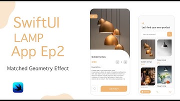 SwiftUI - Speed code - Lamp App UI EP2 Using SwiftUI - Matched Geometry Effect - SwiftUI Tutorials