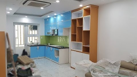 HPRO thi công lắp đặt nội thất phòng khách - bếp - phòng ngủ gỗ An Cường nhà anh Mai - Việt Trì