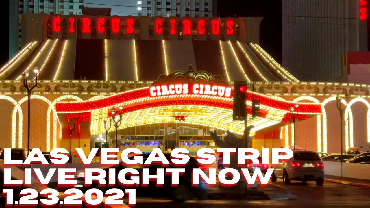 LAS VEGAS STRIP LIVE RIGHT NOW | January 23th, 2021