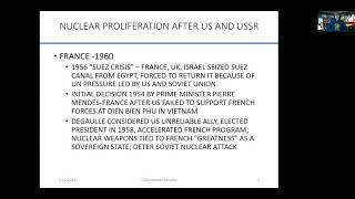 Lecture 14 (3.15.2021) Nuclear Security