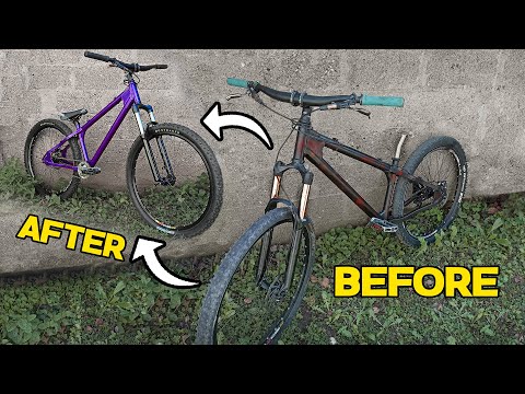 видео: BIKE RESTORATION - $90 Mountain Bike Turned Into A Sick Jump Bike!