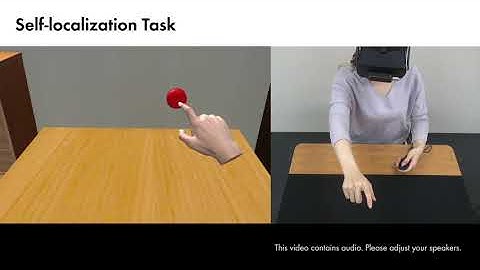 Supplementary Video: Effect of avatar appearance on detection thresholds for remapped hand movements
