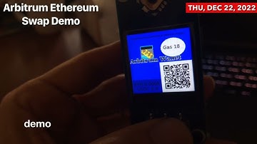 Arbitrum Wallet and new mobile phone app qrcode link for improved onboarding work flow!