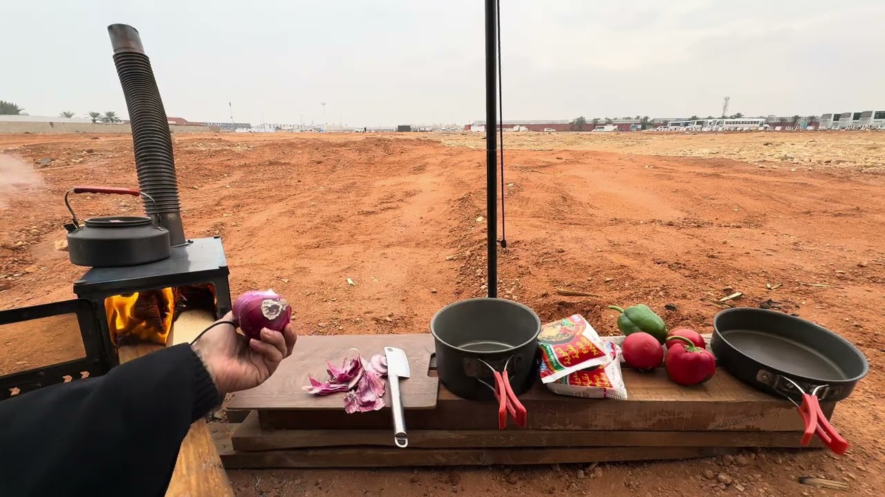 التخيم في ارض الرياض الطوبي❤️