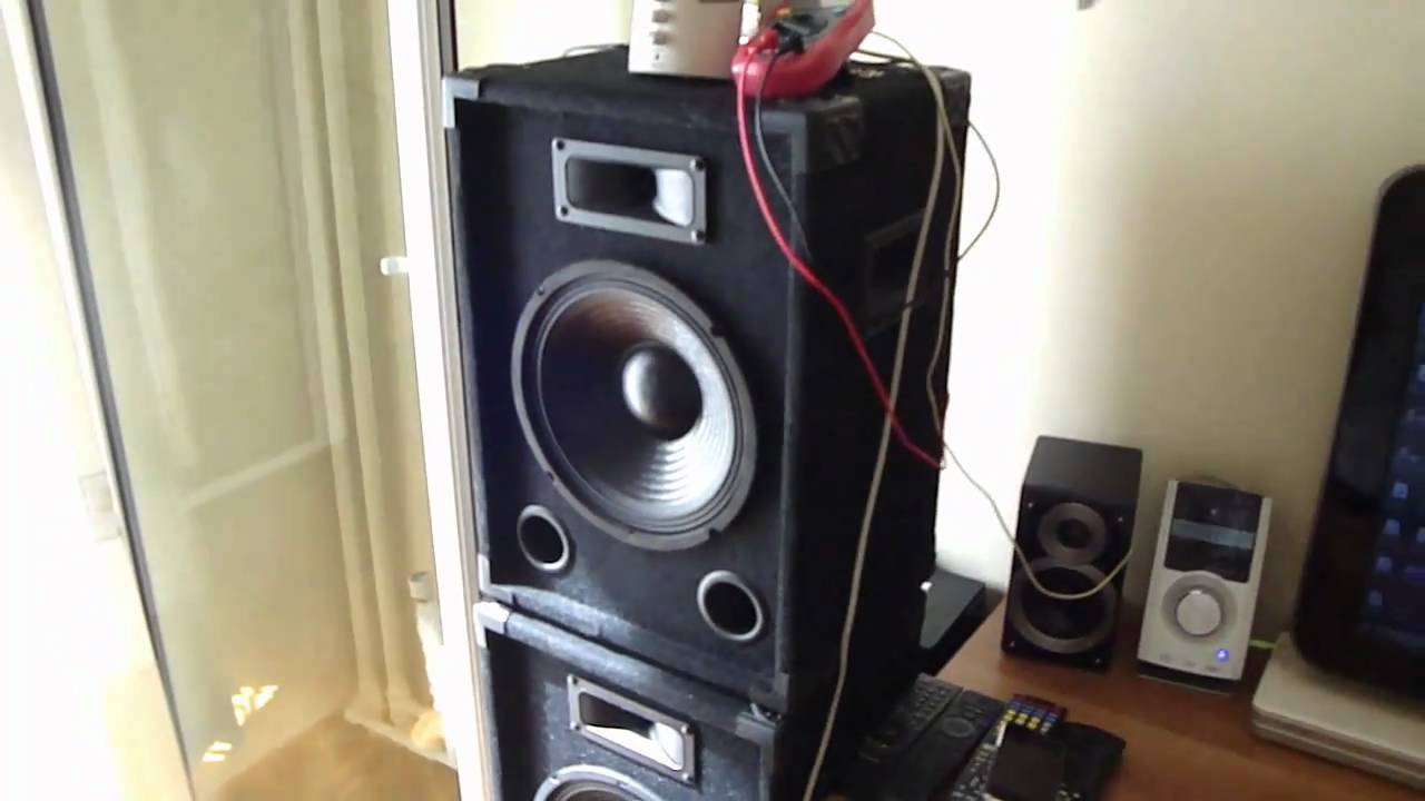 using pa speakers for home stereo