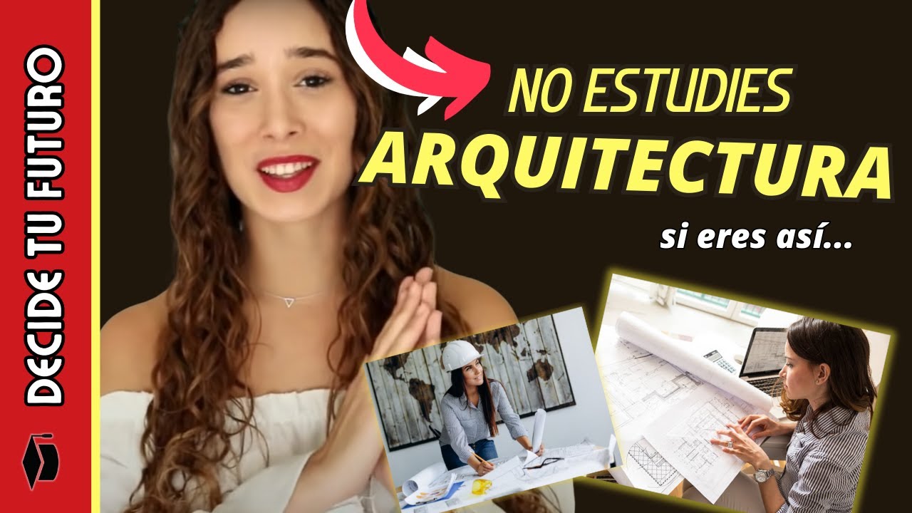 No Estudies Arquitectura Si Eres Asi Youtube