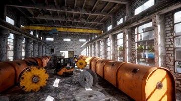 Abandoned Cable Factory UE4