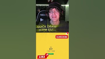 QUICK DRAW AT 7PM EST #gaming #games #shorts #youtubeshorts #funny #gameplay #art #comedy #subscribe