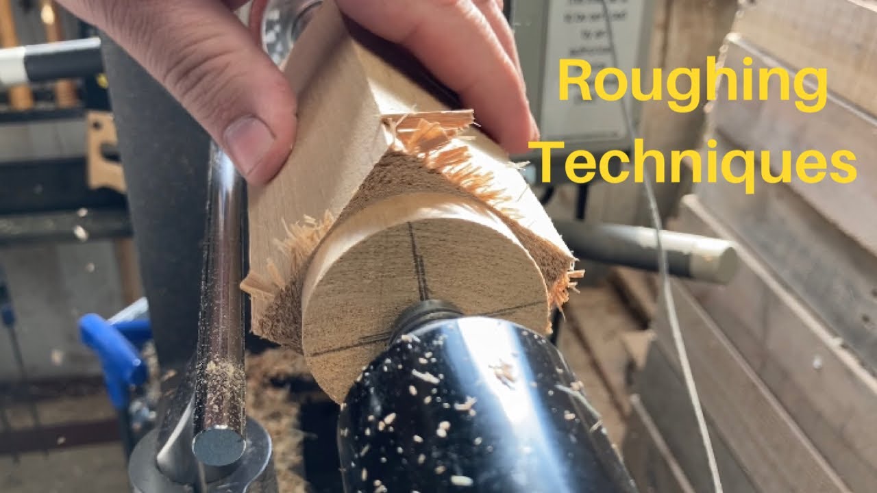 Woodturning Roughing Techniques - YouTube