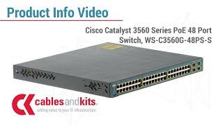 Product Info: Cisco 3560 Series Switch, WS-C3560G-48PS-S