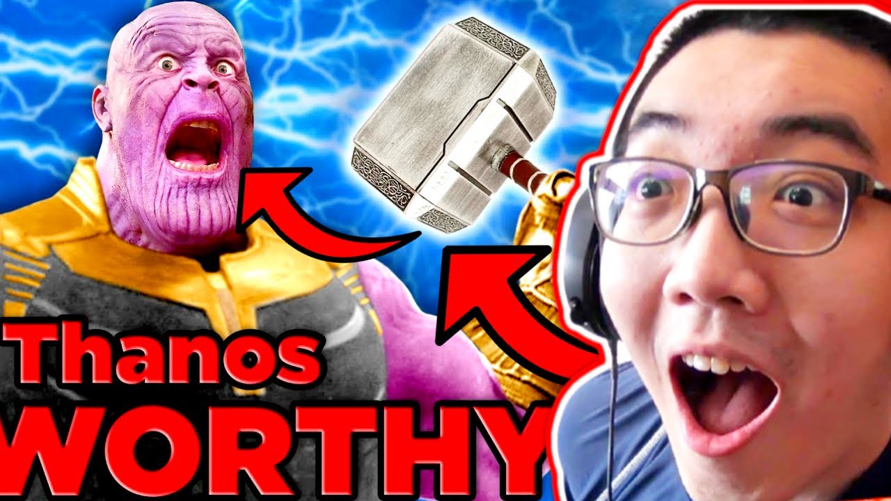 Thanos V.S Thor's Mjölnir.. Film Theory Is Thanos Worthy of Thor's