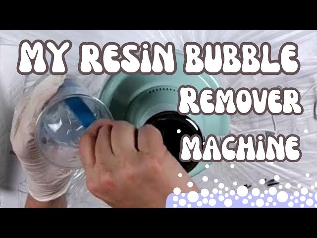Resin Bubbles NO MORE?? How to use the Resiners Resin Vacuum