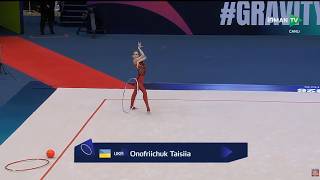 Taisiia Onofriichuk Hoop Qual 29,550 - World Cup Baku 2026