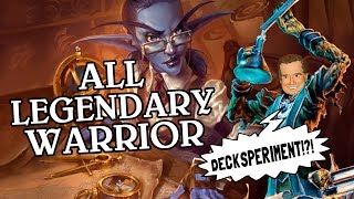 All Legendary Warrior [Standard] - Decksperiment - Hearthstone