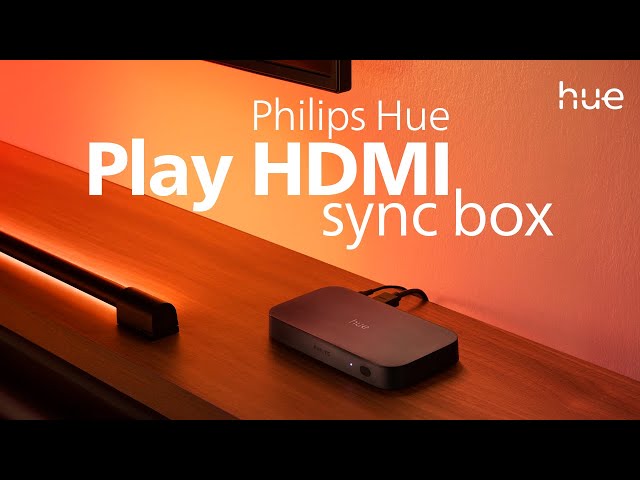 PHILIPS HUE プレイライトバー シンクボックス ブリッジ TV75in 廻せ