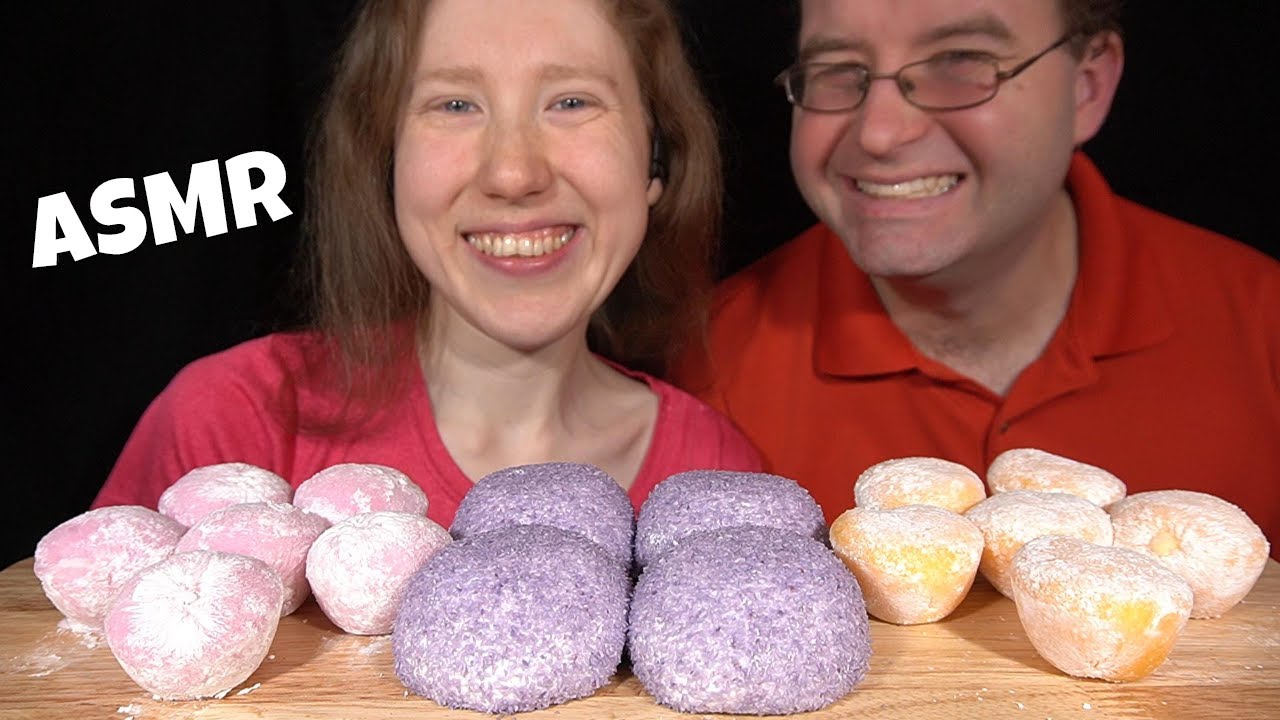 ASMR SNOBALLS & MOCHI ICE CREAM MUKBANG (No Talking) EATING SOUNDS