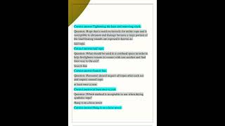 FF2 Final Exam Study Guide IFSTA with Complete SolutionsFF2 Final Exam Study Guide IFSTA with Comple