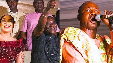 At His 50th On Stage Party, K1 De Ultimate Smiling And Clapping As This Talented Man Sings Like Him