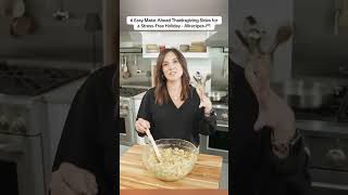 6 Easy Make-Ahead Thanksgiving Sides for a Stress-Free Holiday... #Shorts #user6396135299360