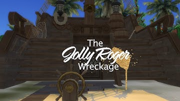 Jolly Roger Wreckage OFF THE GRID (Speed Build) ~ Sims 4 Adventures In Neverland Peter Pan