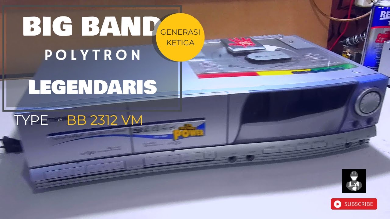 Big Band Polytron legendaris,gen 3 type BB 2312VM THE ULTIMATE POWER