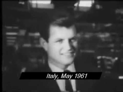 May 1961 - Edward Kennedy in Italy