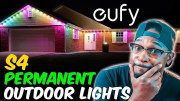 These Smart Lights Are BETTER! | eufy Permanent Outdoor Lights S4