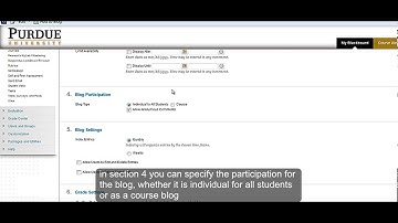 Creating a Blog - Blackboard Learn