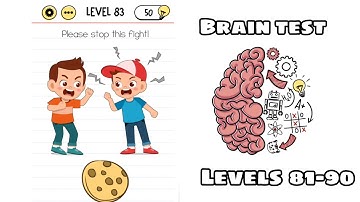 brain test tricky puzzles level 81 82 83 84 85 86 87 88 89 90 walkthrough
