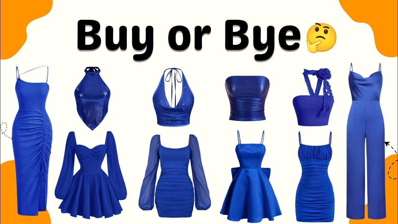 Help Me Choose 🥴 Buy or Bye 🤔 Blue Outfit Edition 💙✨
