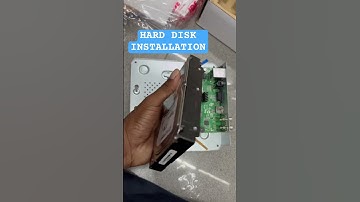 CCTV DVR HARD DISK installation 🔥