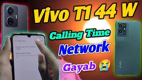 Vivo T1 44 W Network Problem || Vivo T1 Calling Time Network Off Problem || Vivo T1 44 W No Service