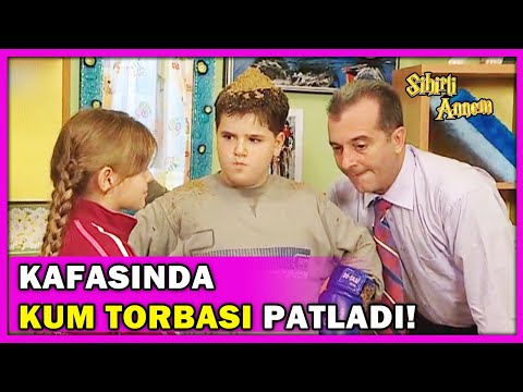 Cem'in Kafasında KUM TORBASI PATLADI! - Sihirli Annem Özel Klip