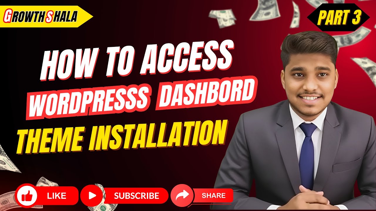 WordPress Tutorial for Beginners | Complete Dashboard Guide & Theme ...